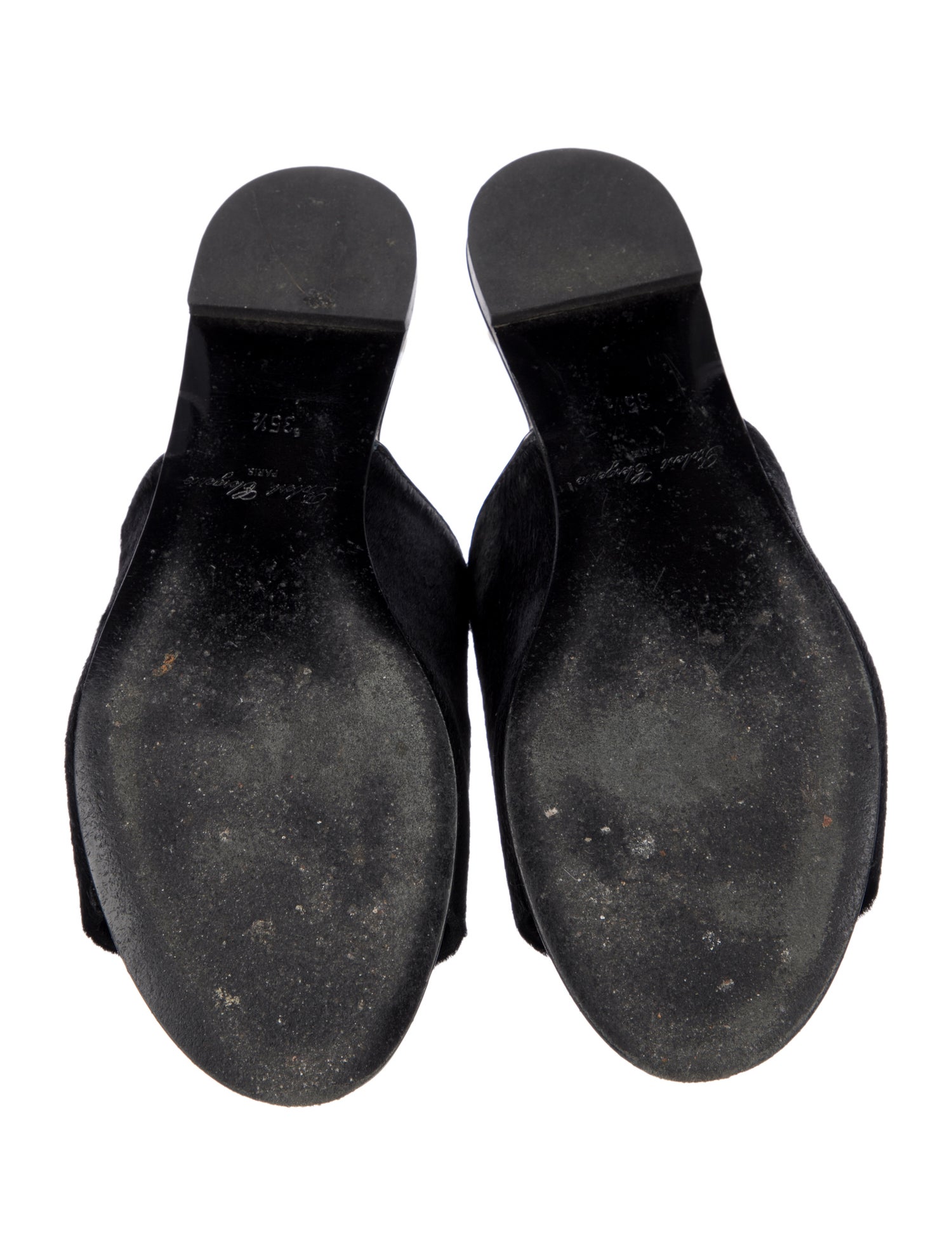 Robert Clergerie Ponyhair Slides